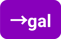 ->gal